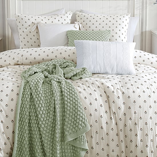 Peri Home Gauze Printed 3-pc. Midweight Down Alternative Comforter Set