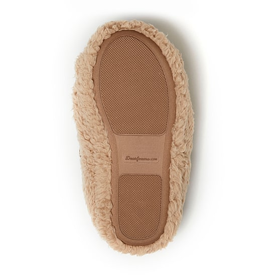 Dearfoams Adult Closed Back Unisex Adult Memory Foam Slip-On Slippers