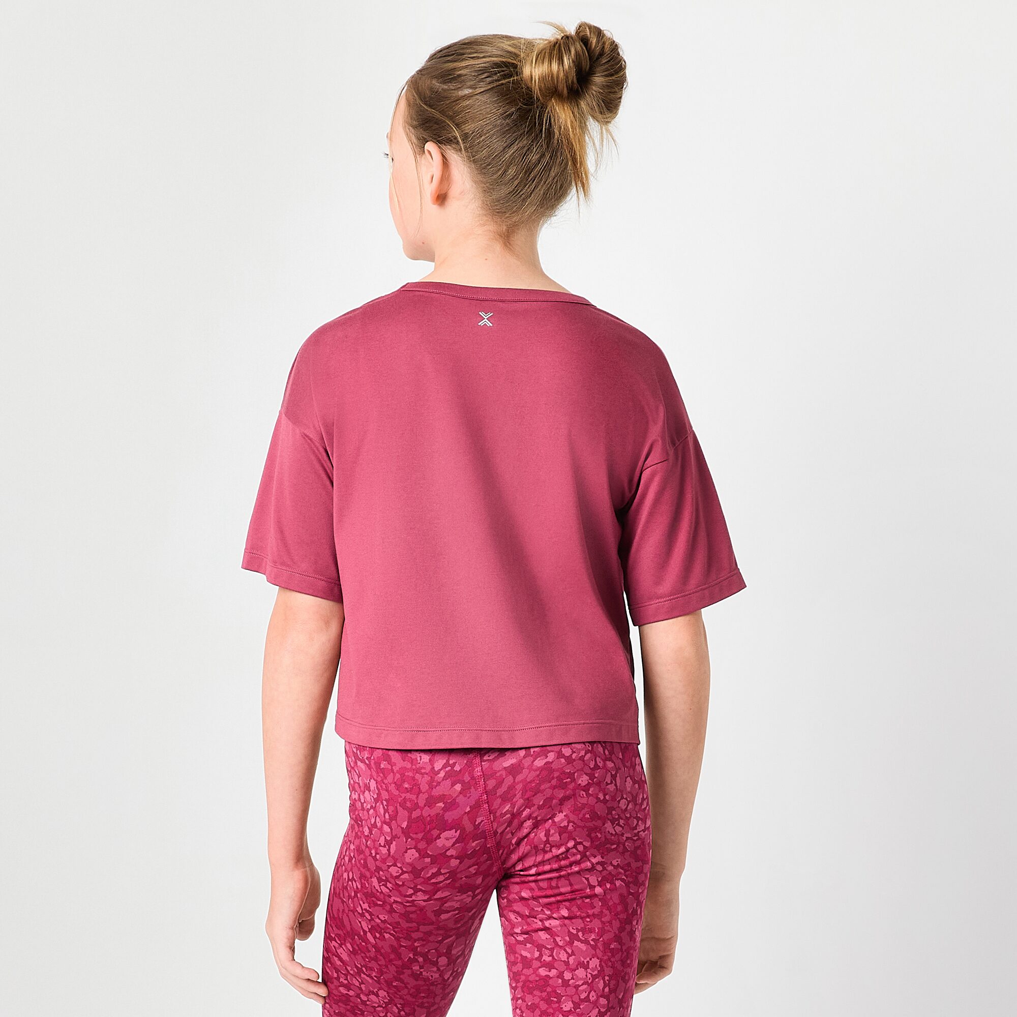 Xersion Little & Big Kid Girls Crew Neck Short Sleeve Active T-Shirt