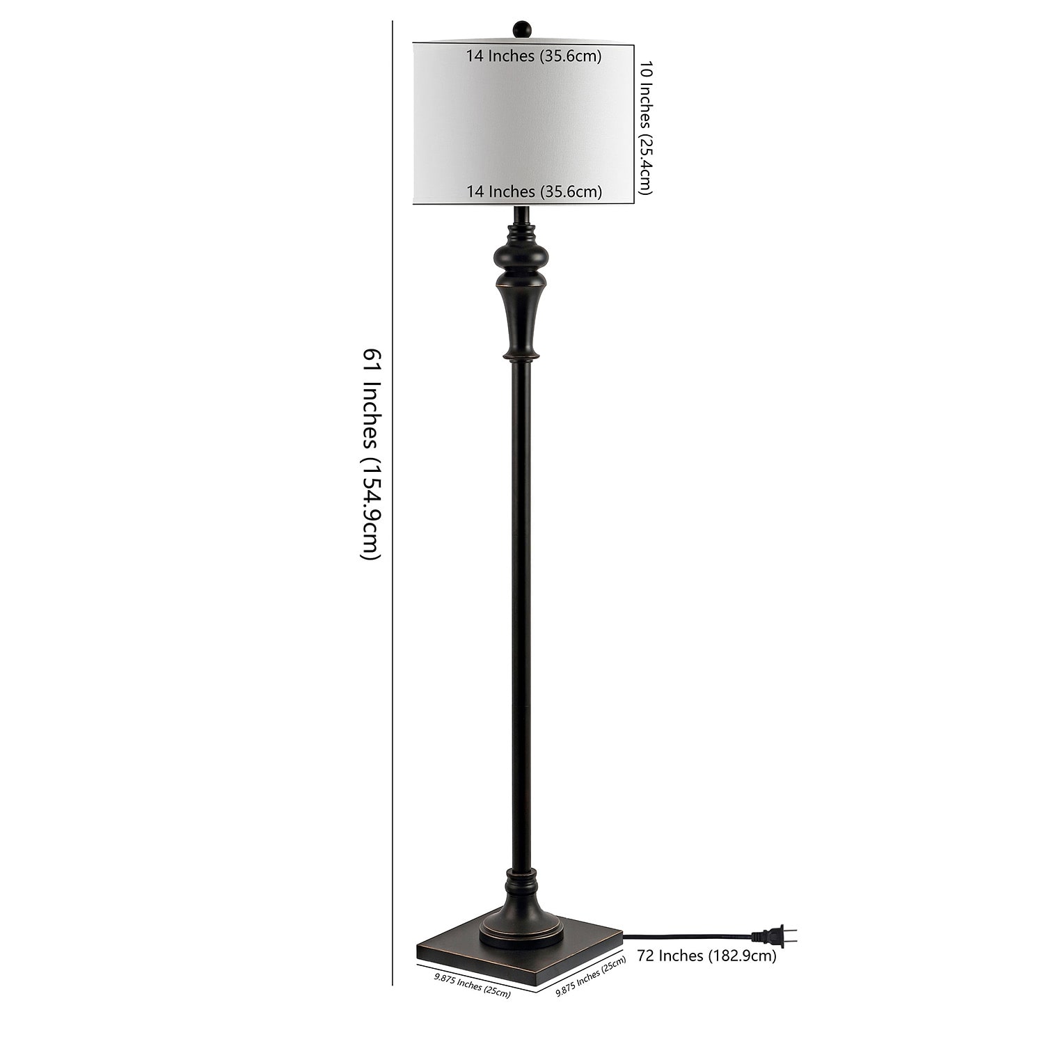 Safavieh 61" Norla Floor Lamp