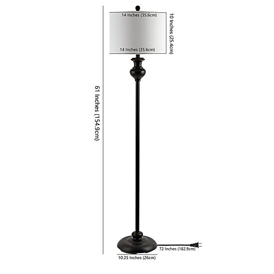 Safavieh 61" Erlan Floor Lamp