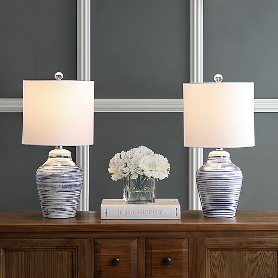 Safavieh 21" Maxton Ceramic Table Lamp