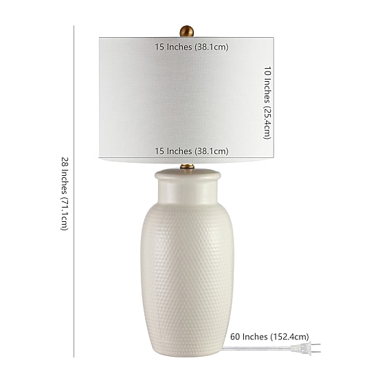 Safavieh 27.5" Norsi Ceramic Table Lamp