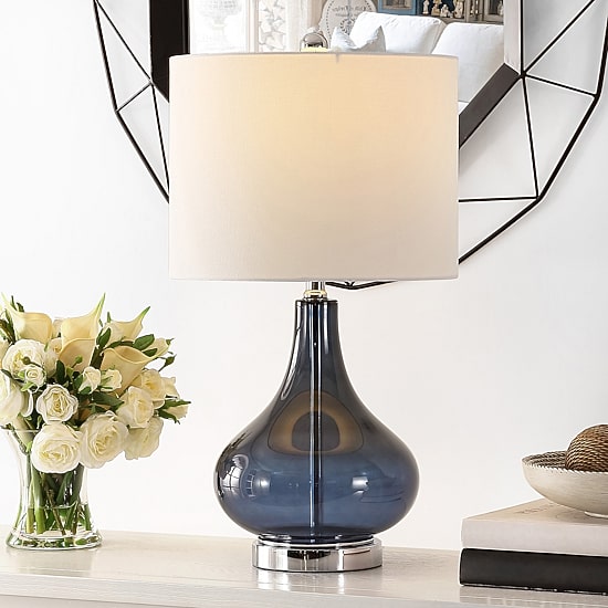 Safavieh 24" Brooks Glass Table Lamp