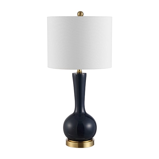 Safavieh 27.5" Gaetna Glass Table Lamp