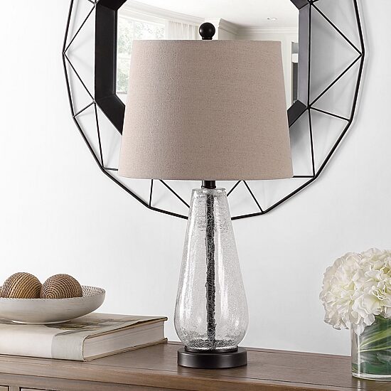 Safavieh 25.5" Naila Glass Table Lamp