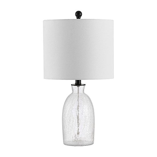 Safavieh 23" Nakula Glass Table Lamp