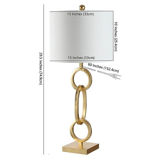 Safavieh 29.5" Alaia Iron Table Lamp