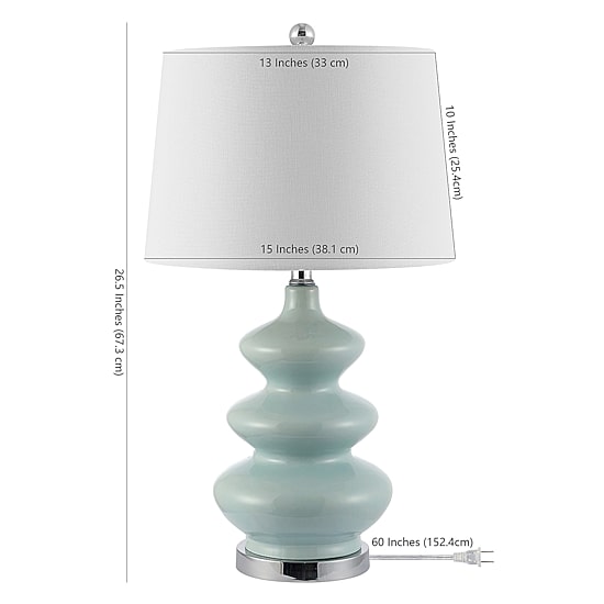 Safavieh 27.5" Brielle Ceramic Table Lamp