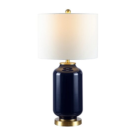 Safavieh 26" Amaia Glass Table Lamp