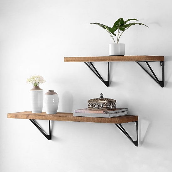 Safavieh 36" X 7.5" Banria 2-pc. Wall Shelf