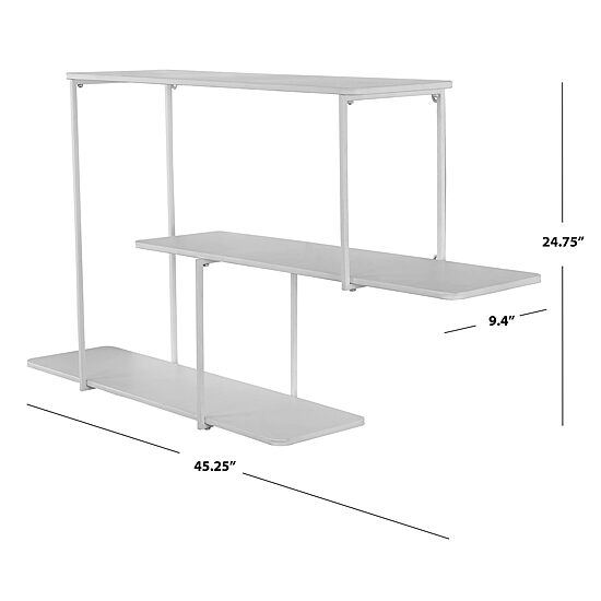 Safavieh 45.3" X 24.75" Anthe Wall Shelf
