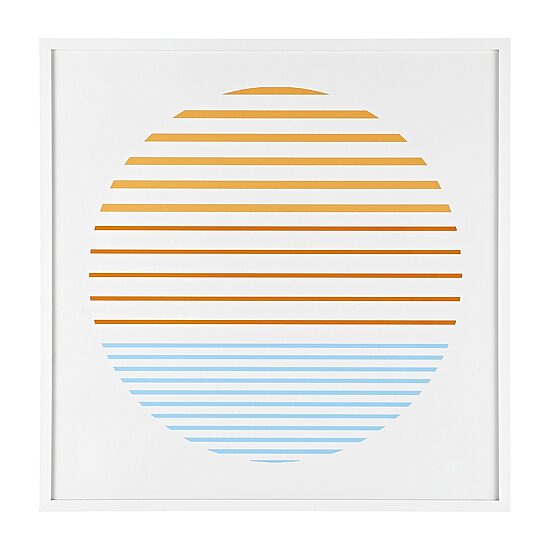 Safavieh 24" X 24" Linear Print