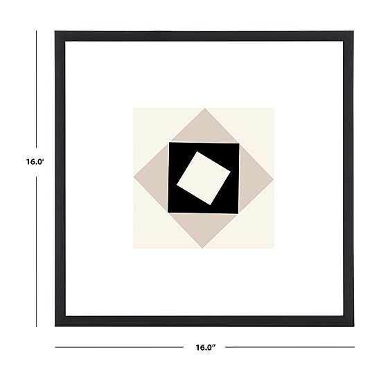 Safavieh 16" X 16" Moral Compass Print