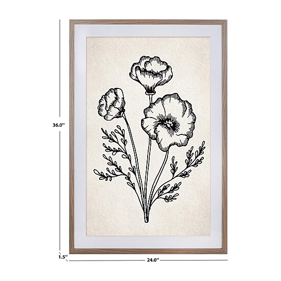Safavieh 24" X 36" From The Garden Print