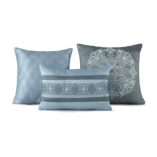 Broadhaven Brimsley 7-pc. Medallion Embellished Embroidered Comforter Set