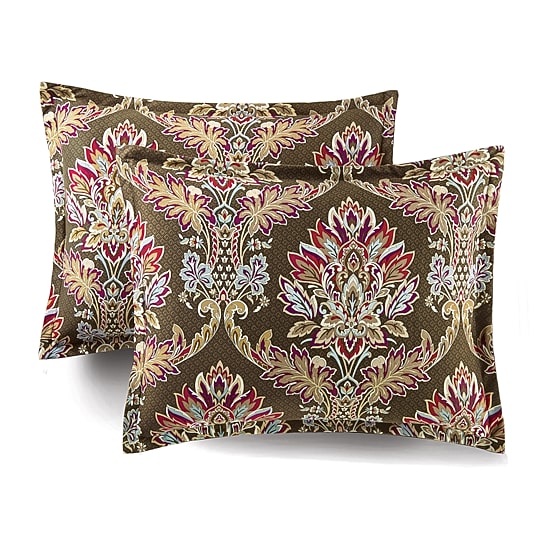 Broadhaven Lilith 8-pc. Damask + Scroll Complete Bedding Set with Sheets