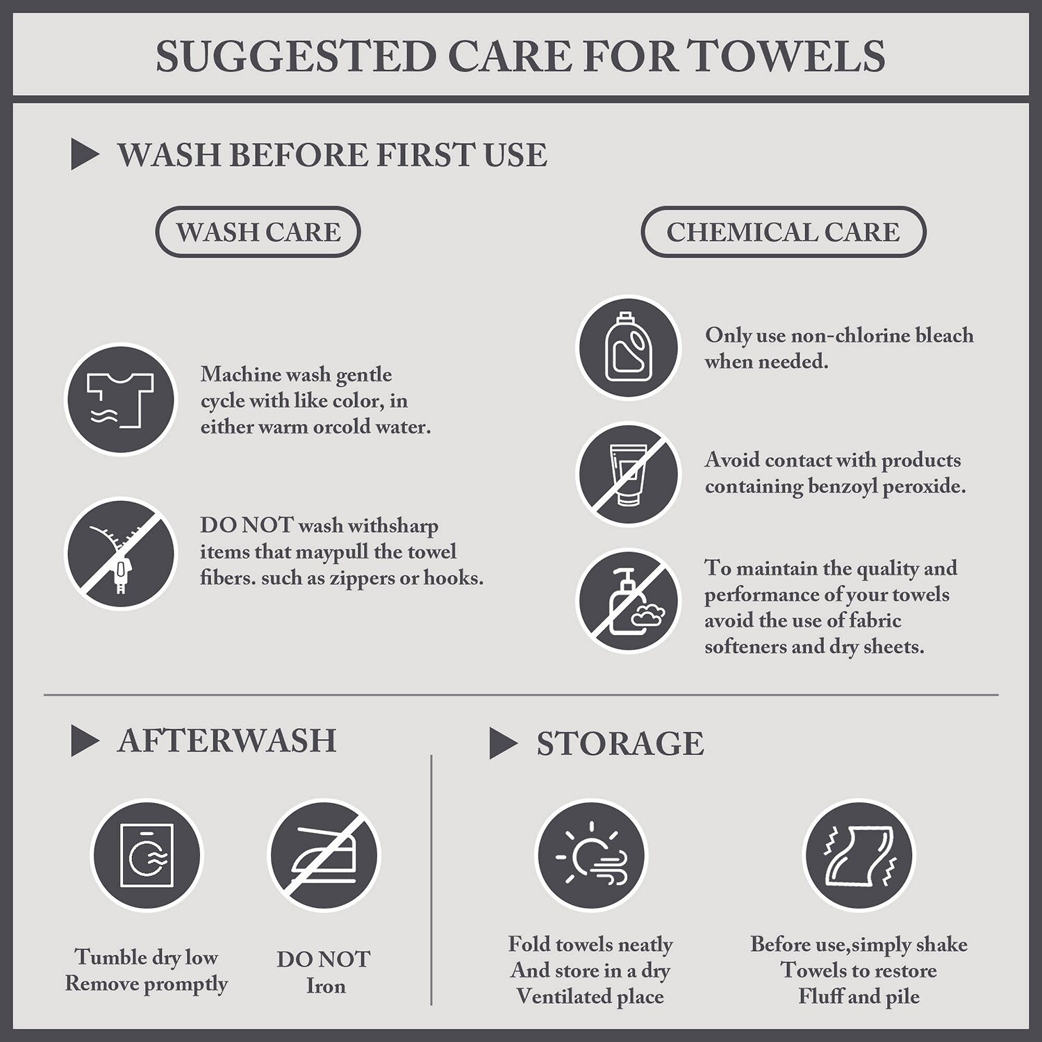 Madison Park Signature Turkish Oversized Cotton Solid 6-pc. Bath Towel Set
