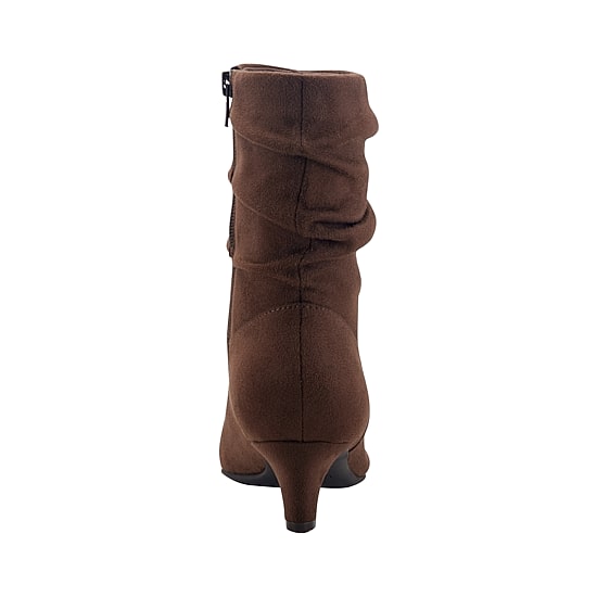 Unisa Womens Hinto Sculptural Heel Slouch Boots