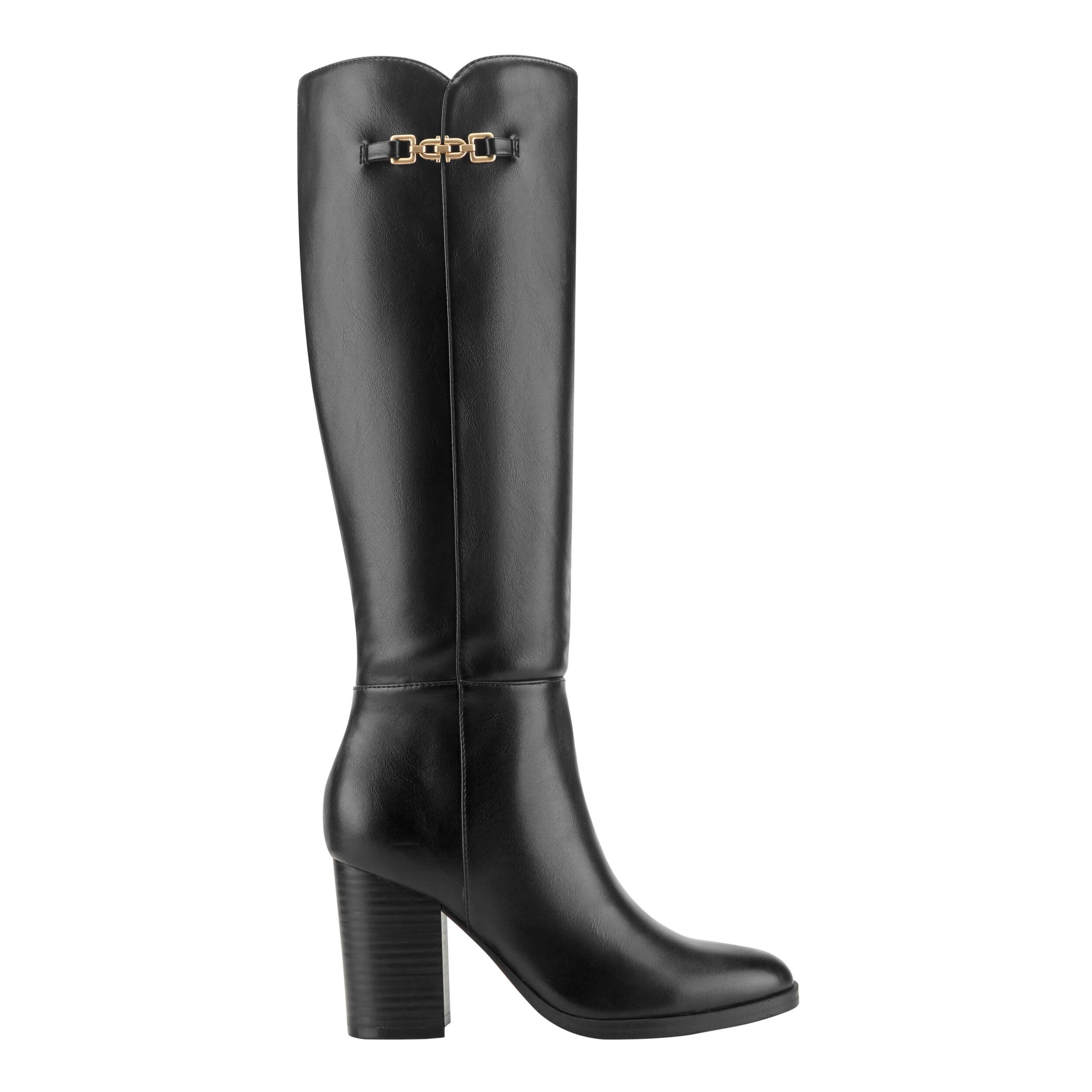 Unisa Womens Leavit Block Heel Dress Boots