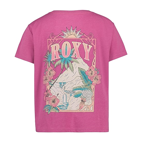 Roxy Big Kid Girls Crew Neck Short Sleeve Regular Fit Graphic T-Shirt