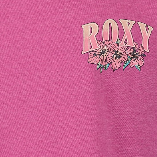 Roxy Big Kid Girls Crew Neck Short Sleeve Regular Fit Graphic T-Shirt