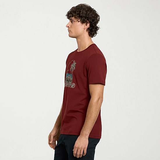 Hurley Mens Crew Neck Short Sleeve Regular Fit Graphic T-Shirt