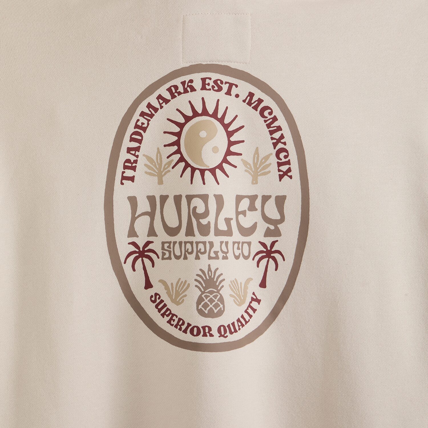 Hurley Mens Long Sleeve Hoodie