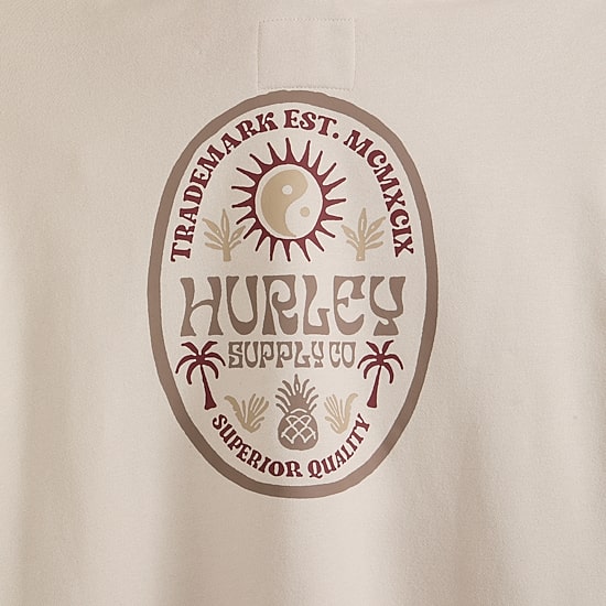 Hurley Mens Long Sleeve Hoodie