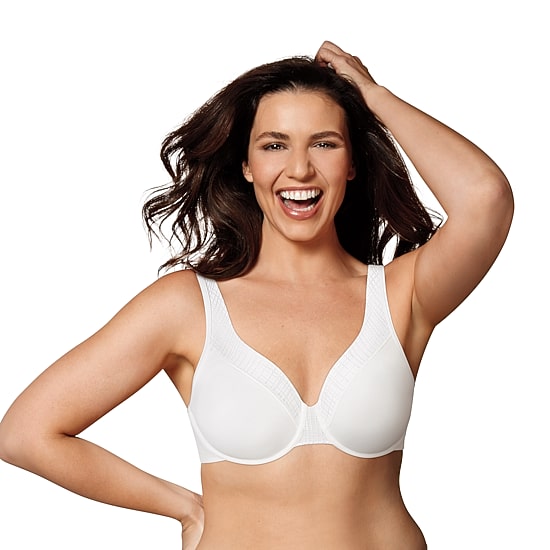 Playtex Love My Curves Incredibly Smooth Breathably Cool Lightly Lined Full Coverage Underwire Full Coverage Bra Usj493
