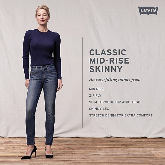 Levi's® Classic Mid Rise Skinny Jean