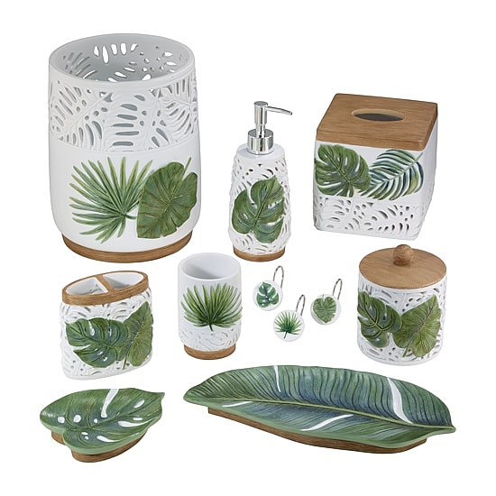 Avanti Viva Palm Trash Can