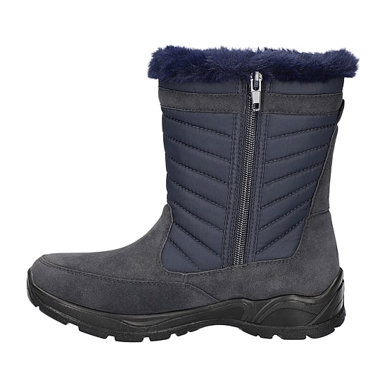 Easy Street Womens Frazer Slip Resistant Flat Heel Winter Boots