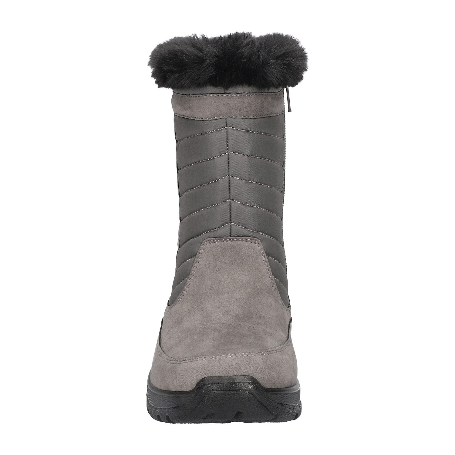 Easy Street Womens Frazer Slip Resistant Flat Heel Winter Boots