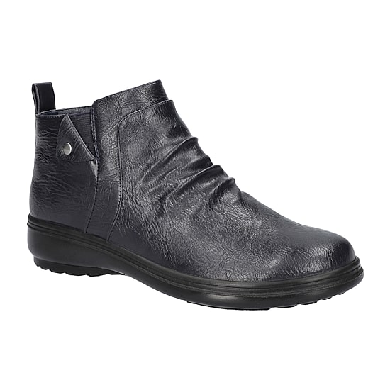 Easy Street Womens Ariadne Flat Heel Booties