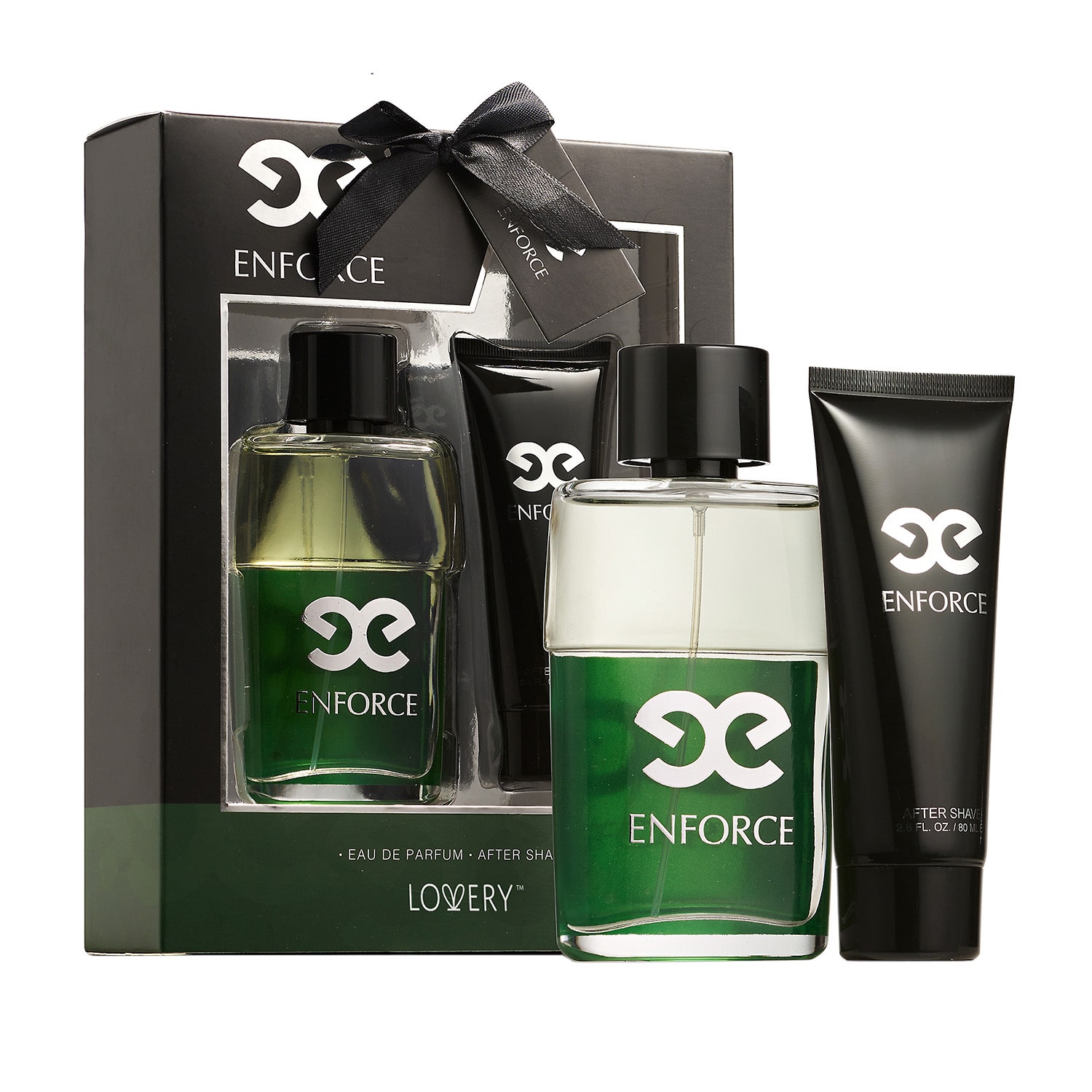 LOVERY™ Enforce Mens Bath And Body Pampering Set - 2pc Home Spa Beauty Gift