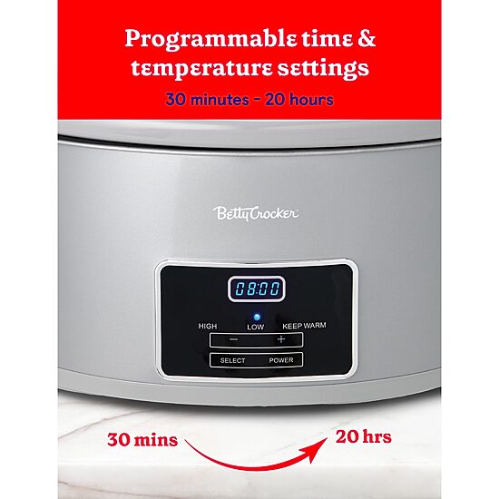 Betty Crocker 6 Qt Slow Cooker