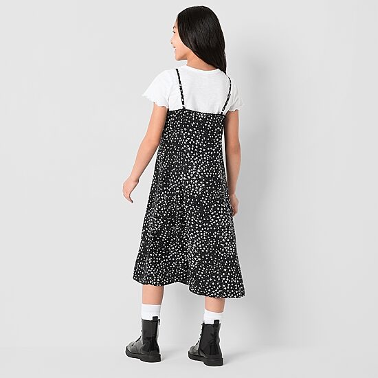 Thereabouts Little & Big Kid Girls Midi Dots 2-pc. Dress Set