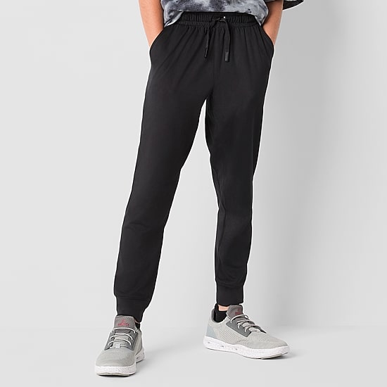 Xersion Little & Big Kid Boys Moisture Wicking Cuffed Regular Fit Jogger Pant