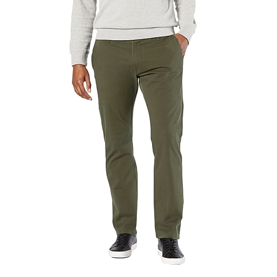 Dockers Ultimate Chino With Smart 360 Flex Mens Comfort Waistband Straight Fit Flat Front Pant