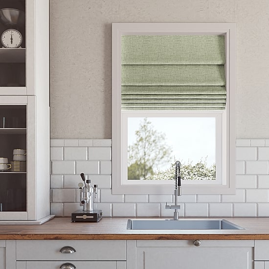 Sun Zero Somerton Energy Saving Cordless Blackout Roman Shade