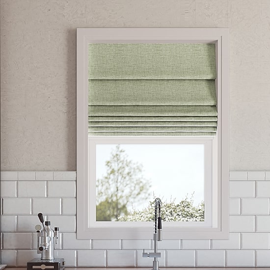 Sun Zero Somerton Energy Saving Cordless Blackout Roman Shade