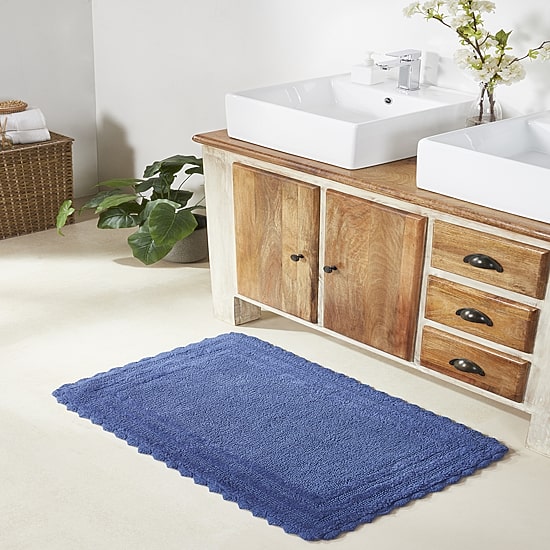 Better Trends Lilly Crochet Bath Rug