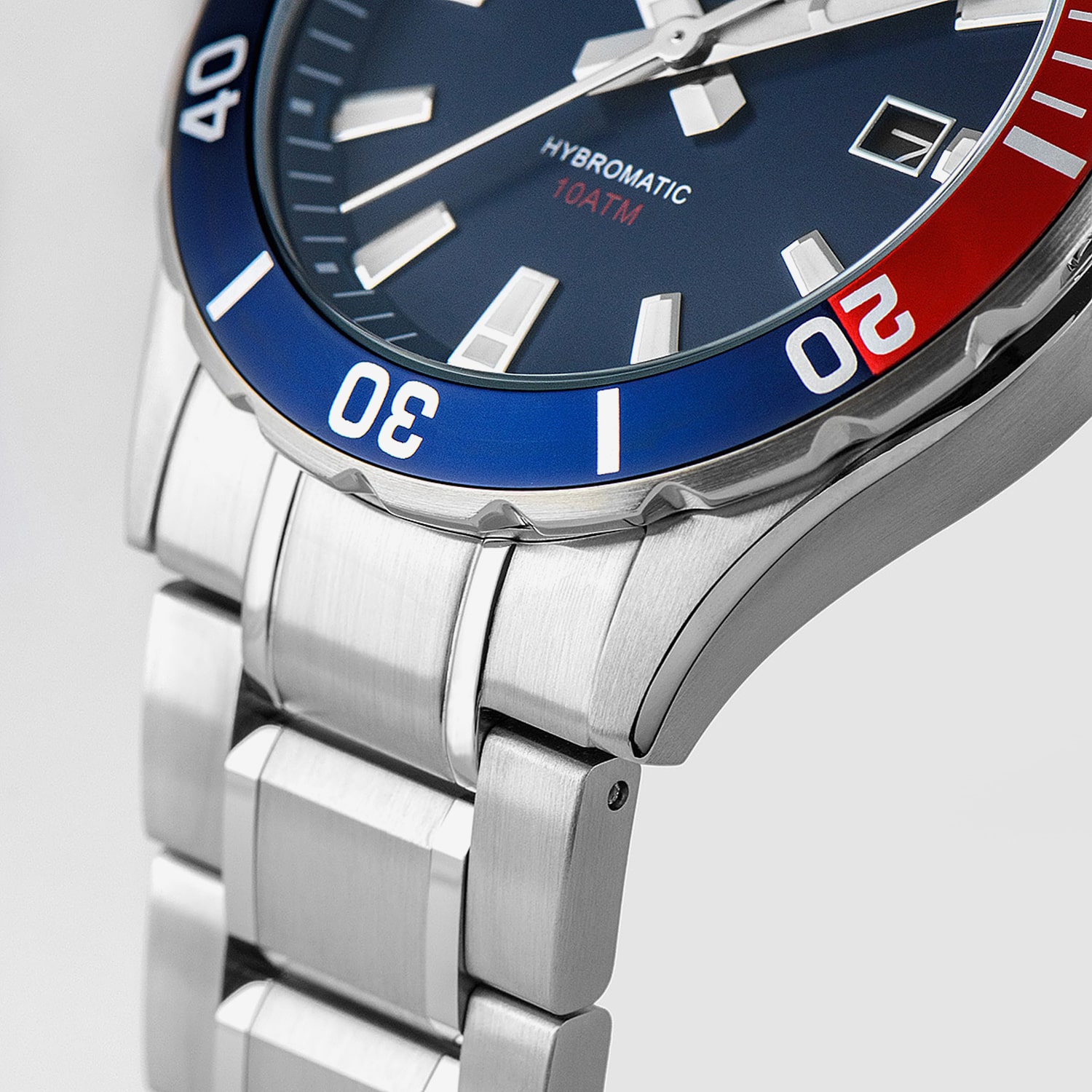 Jacques Lemans Mens Automatic Silver Tone Bracelet Watch Wjl0027501