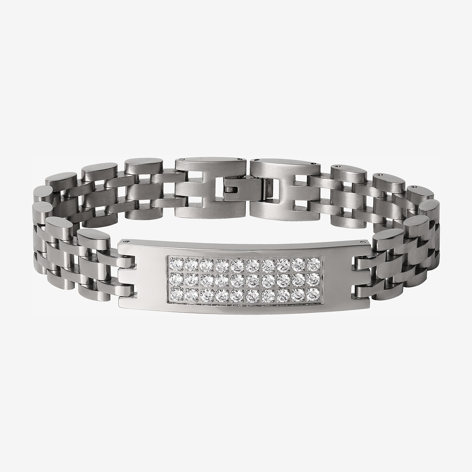 Shaquille O'Neal XLG™ Mens Stainless Steel 9 Inch Link Chain Bracelet
