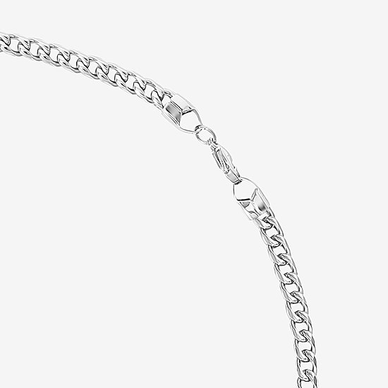Shaquille O'Neal XLG™ Mens Stainless Steel 24 Inch Wheat Chain Necklace