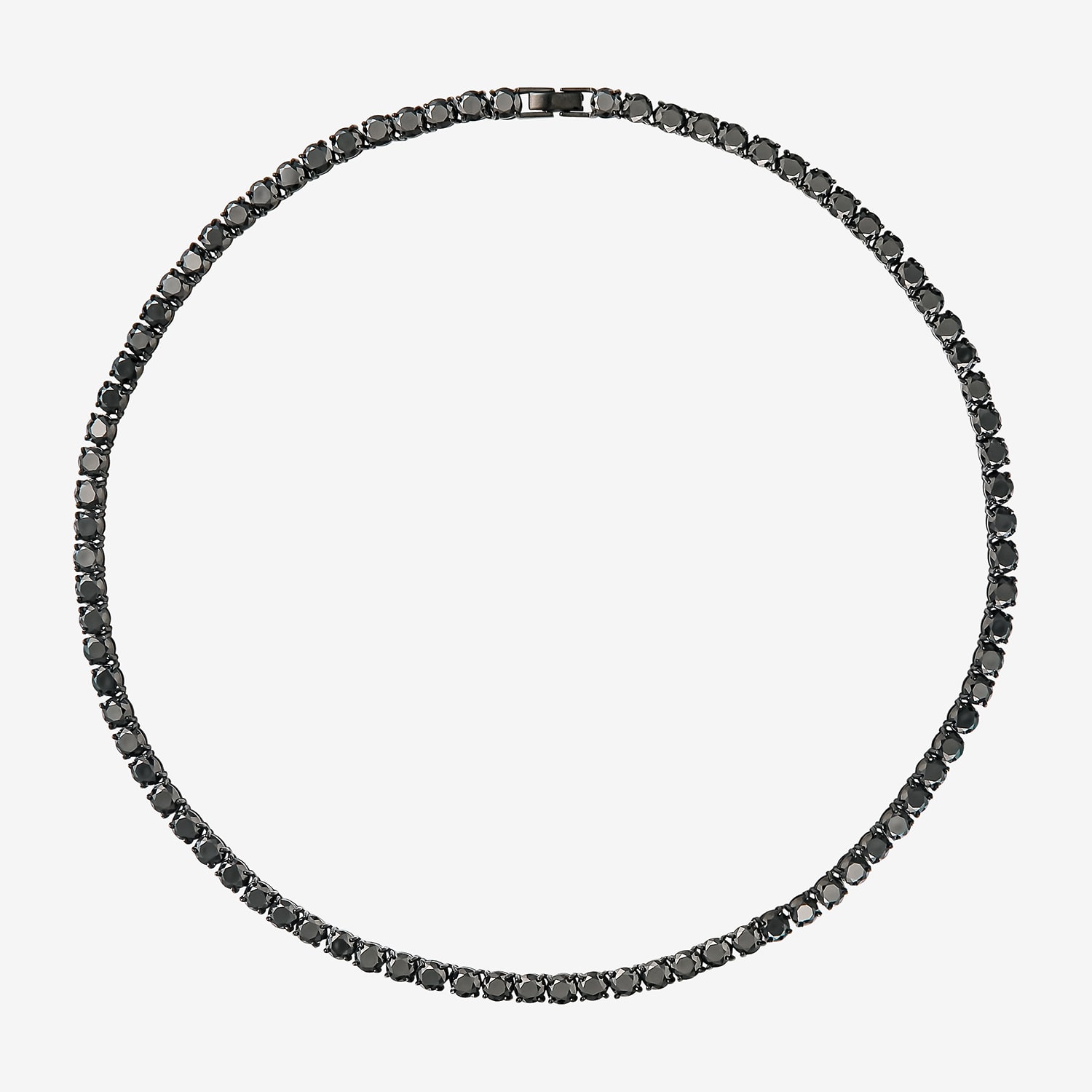 Shaquille O'Neal XLG™ Mens Cubic Zirconia Stainless Steel 22 Inch Tennis Necklace