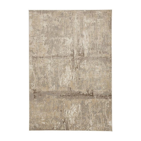Weave And Wander Parker Abstract Machine Made Indoor Rectangle Accent Rugs