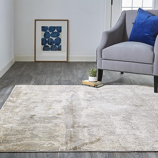 Weave And Wander Parker Abstract Machine Made Indoor Rectangle Accent Rugs