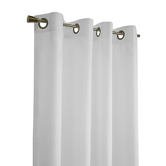THERMAVOILE™ Rhapsody Lined Grommet Top Energy Saving Light-Filtering Single Curtain Panel